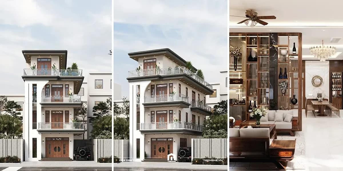 Biệt thự K’ Villa – Không gian sống 4 tầng hiện đại giữa lòng đô thị