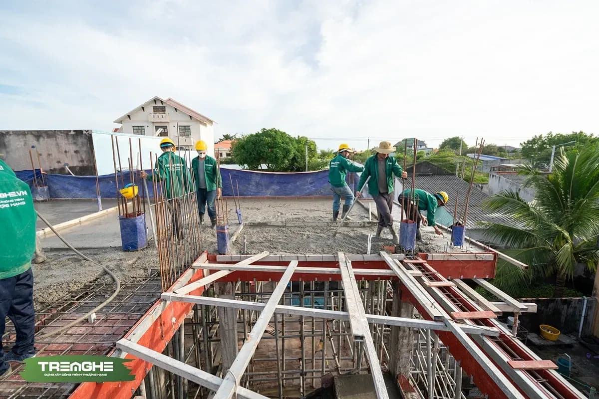 Các biện pháp chống đỡ cốp pha giúp tránh tình trạng cong võng sàn, chống sập sàn