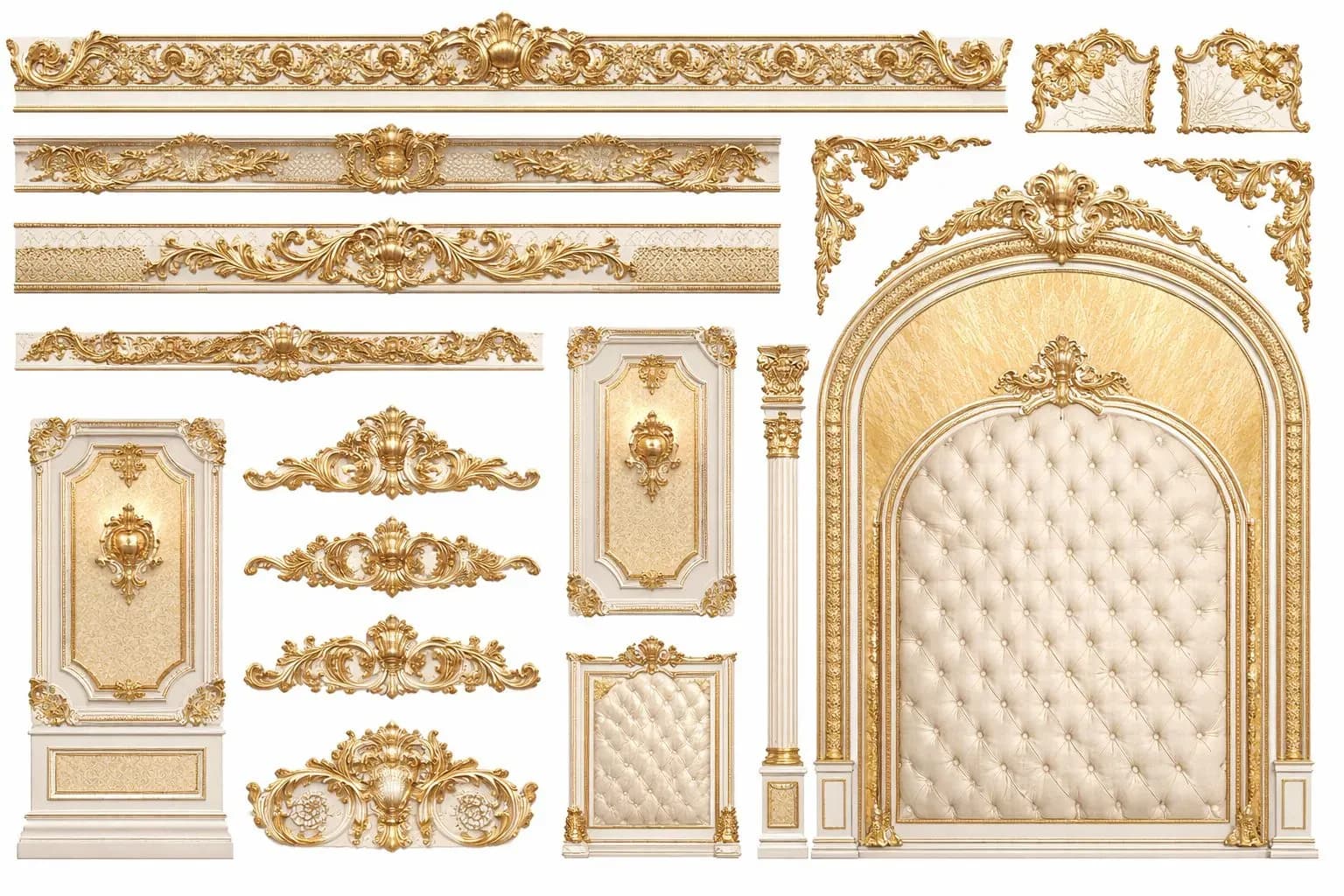 Các loại phào chỉ PU phổ biến hiện nay