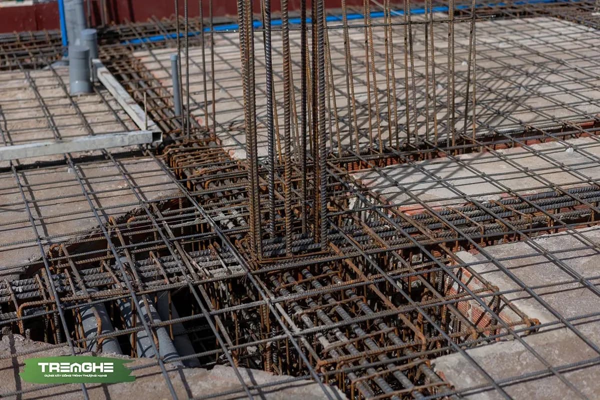Cần đảm bảo khoảng cách giữa các tim cọc đạt chuẩn