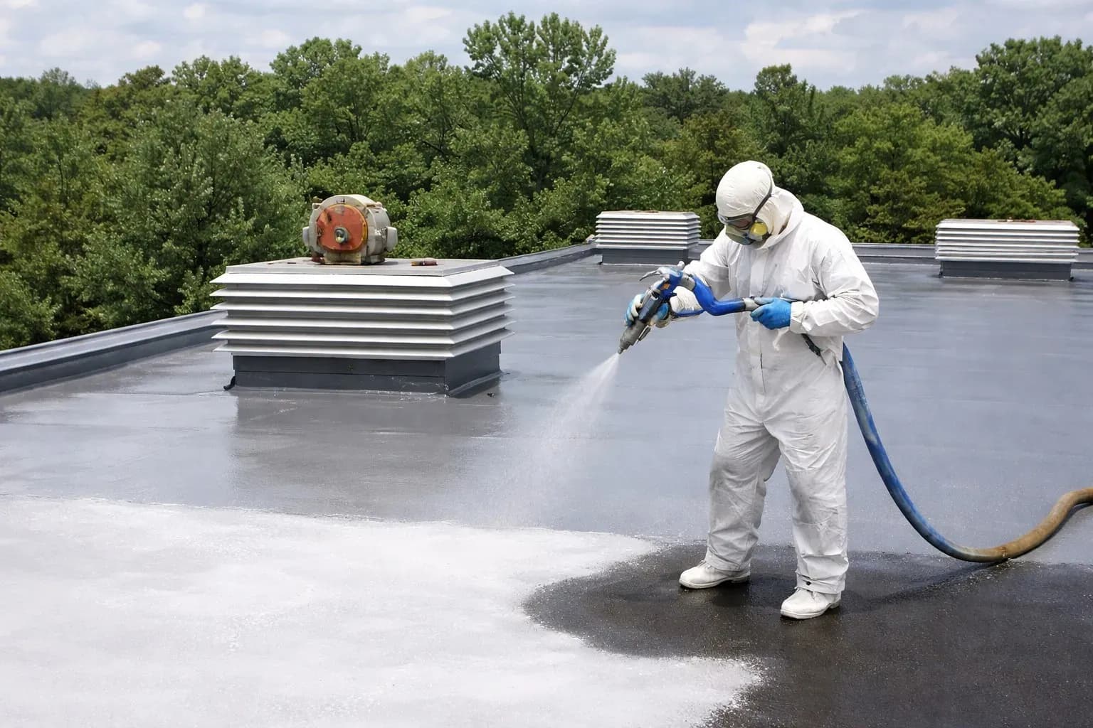 Chống thấm bằng sơn Polyurethane (PU)