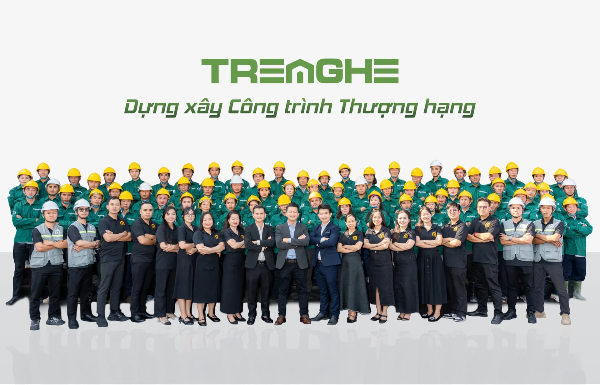 Đội ngũ Công ty xây dựng Tre Nghệ