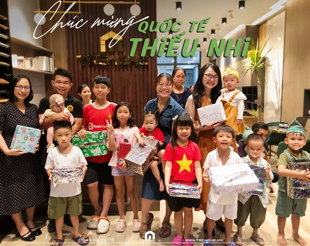 Quốc tế Thiếu nhi trọn vẹn yêu thương cùng Tre Nghệ Family