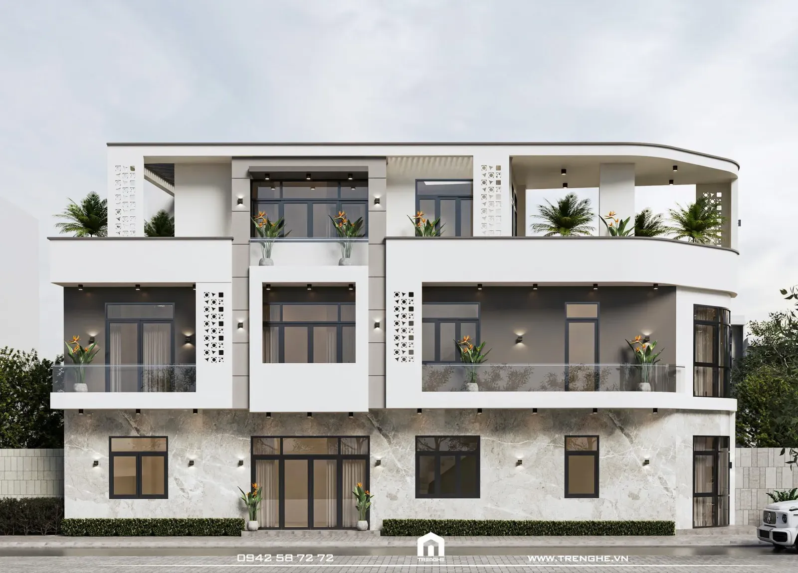 D’ House | Nhà phố góc hai mặt tiền hiện đại tại Bà Rịa Chú Định