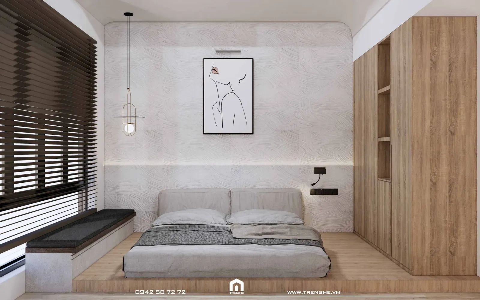 Ý tưởng decor phòng ngủ cho nữ đơn giản