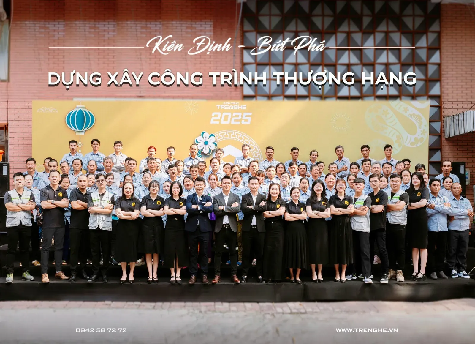 Tre Nghệ và hành trình dựng xây công trình thượng hạng