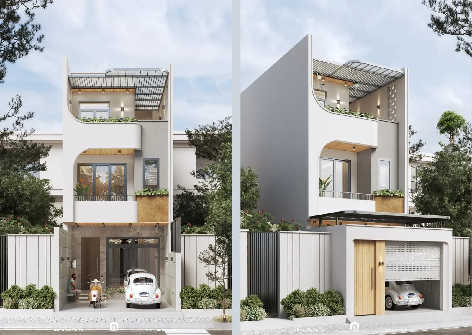 Thiết kế thi công Nhà phố