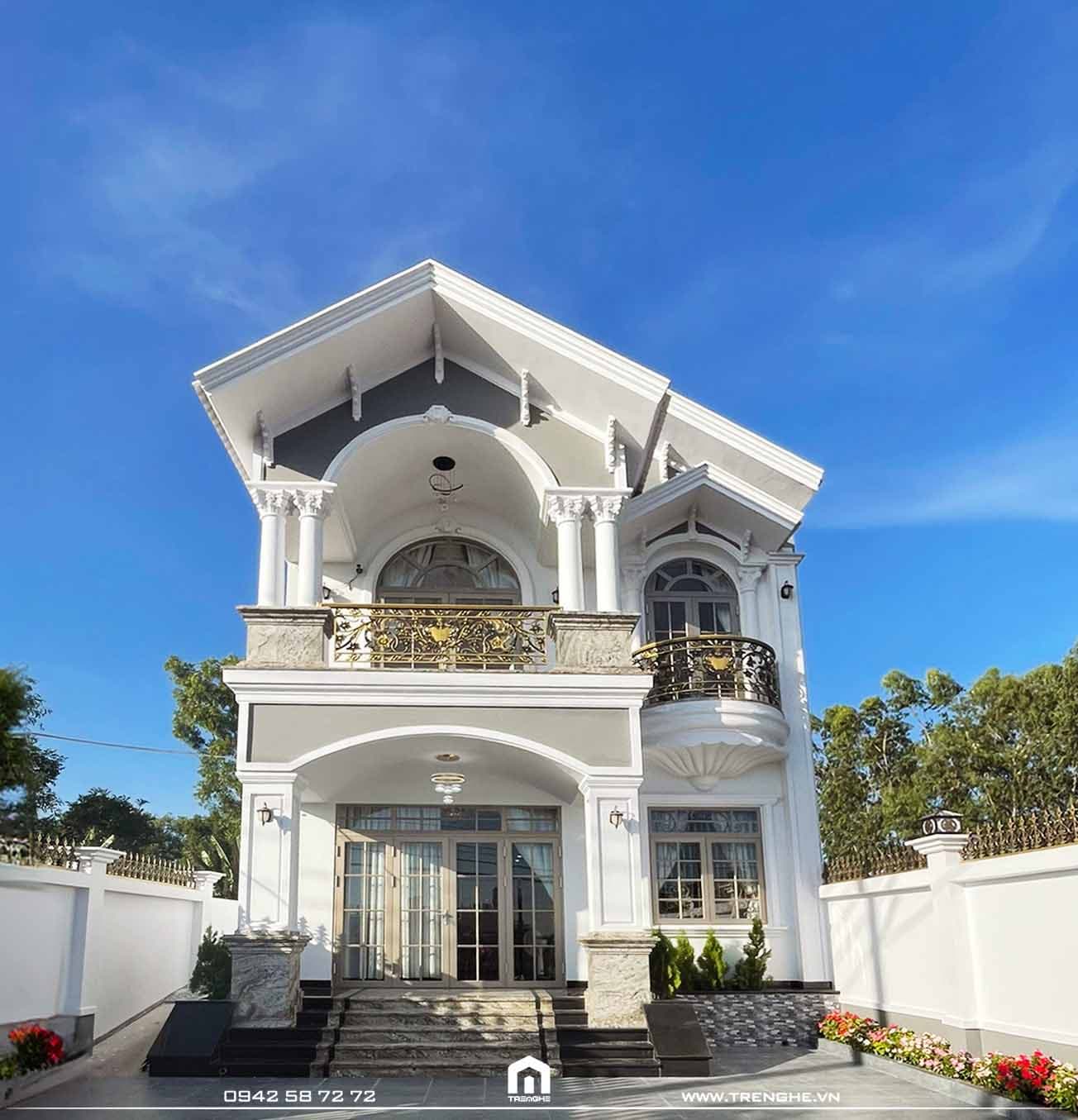 H’ Villa | Biệt thự 2 tầng Tân cổ điển cho đại gia đình 3 thế hệ