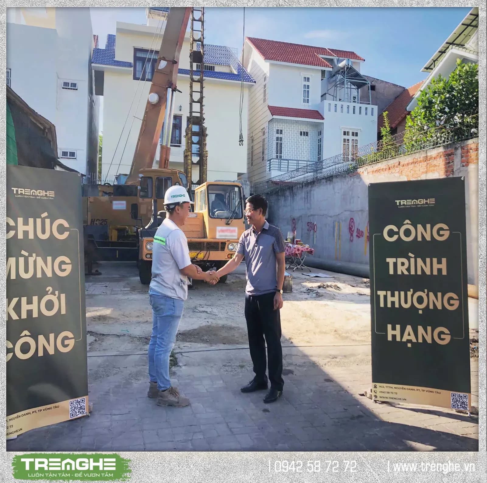 Buổi lễ khởi công xây dựng mang ý nghĩa may mắn và thuận lợi