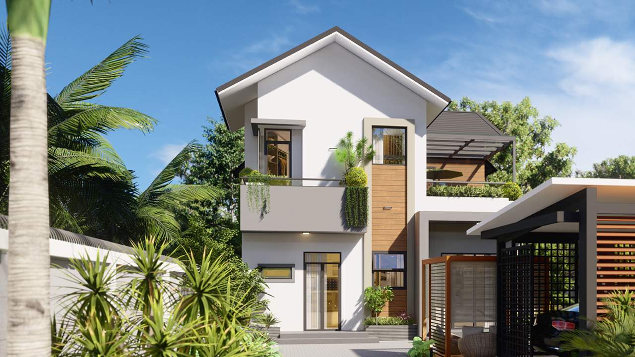 Kiến tạo mảng xanh vào không gian biệt thự hiện đại