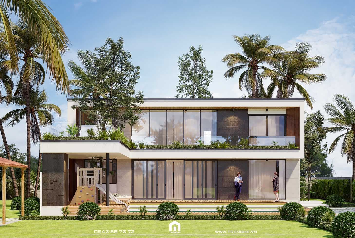 L’ Villa | Biệt thự 2 tầng bề thế và đẳng cấp tại Phú Mỹ