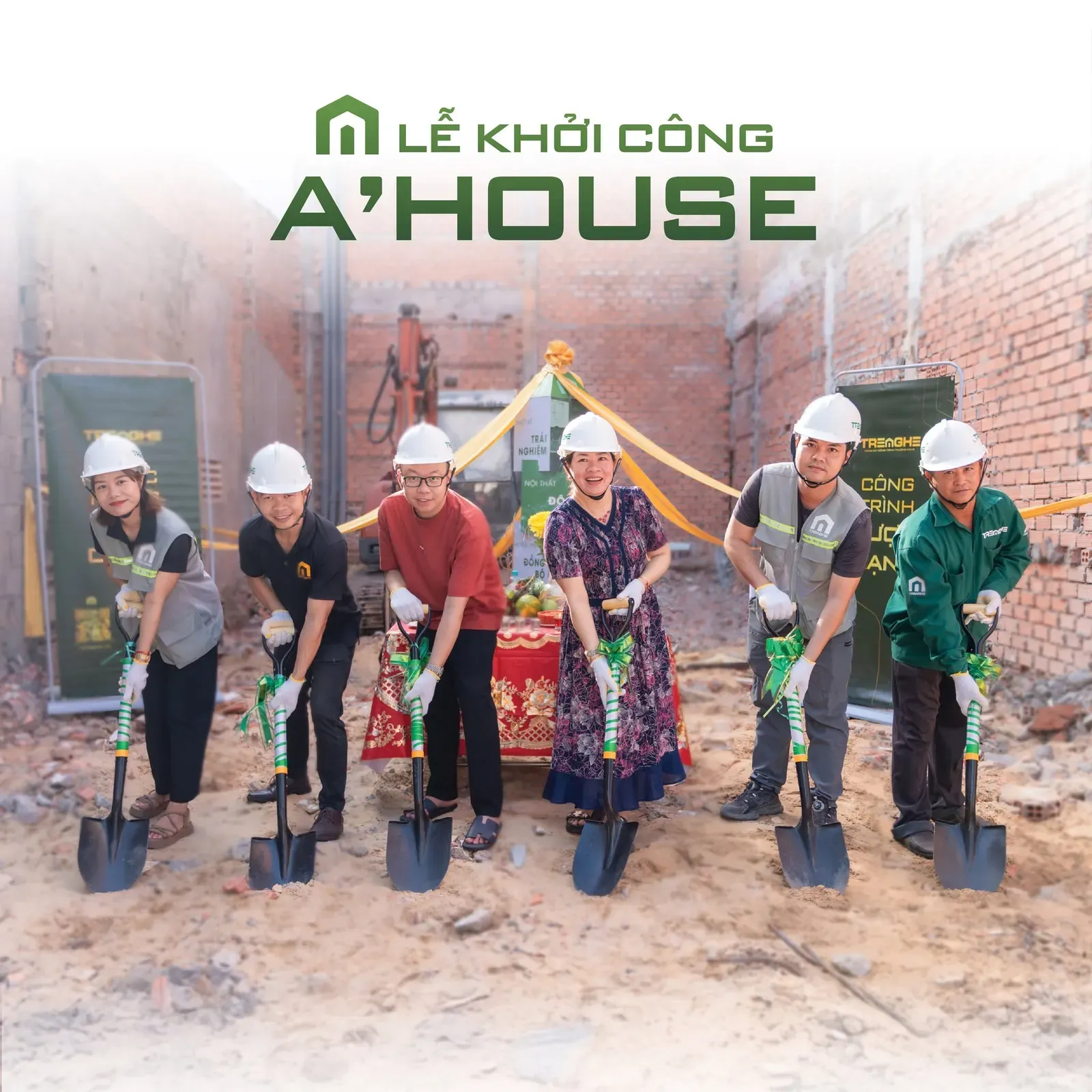 Lễ khởi công dự án A'House.