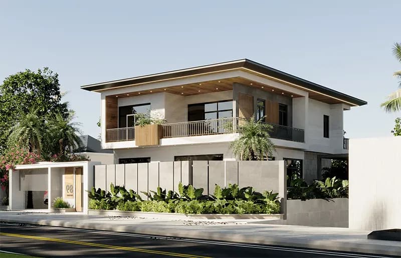Mẫu biệt thự nhà vườn 1000m2