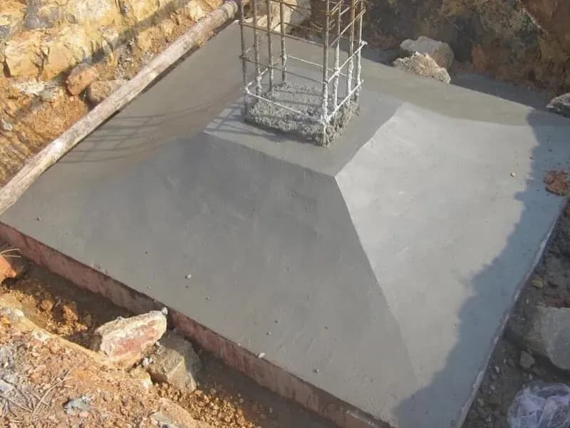Móng đơn phù hợp với nhà cấp 4 (nhà 1 tầng)