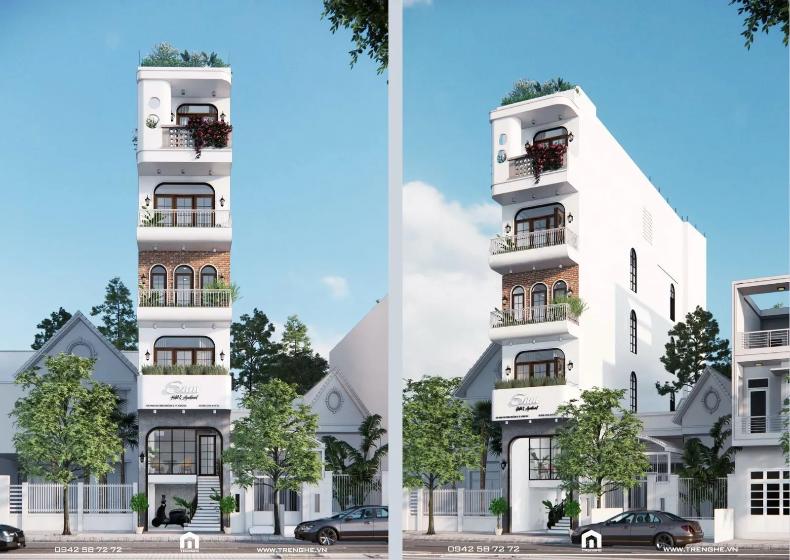 Hotel De Sam – Thiết kế khách sạn hiện đại và mềm mại
