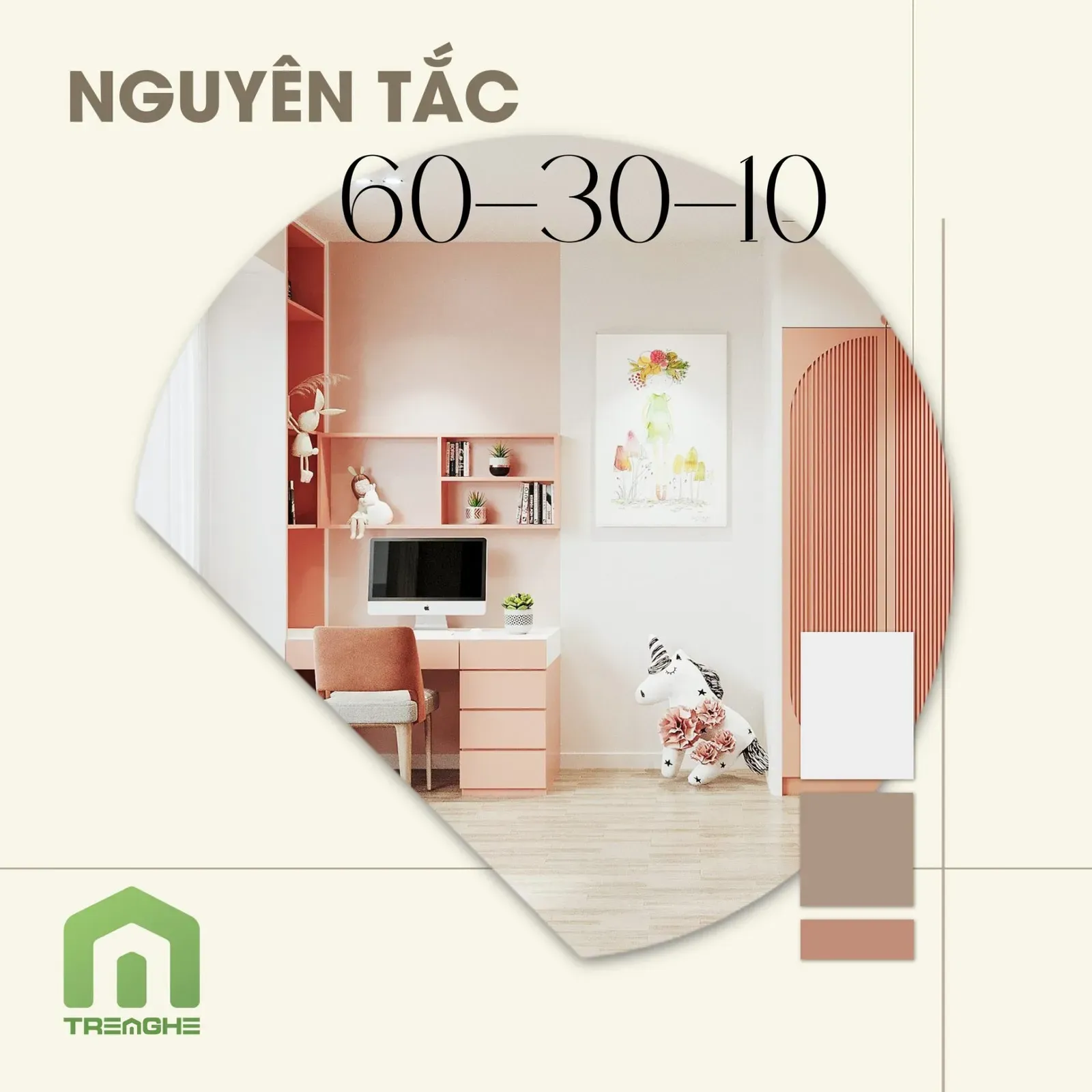 Quy tắc phối màu 60 30 10