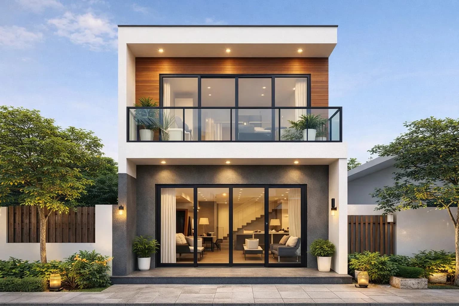 Nhà cấp 4 gác lửng 200 triệu 1 phòng ngủ đẹp sang trọng