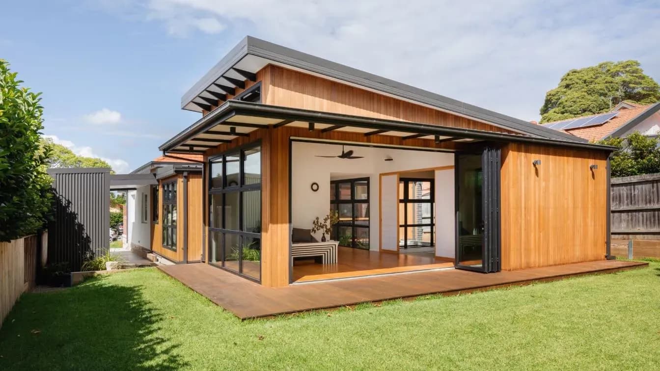 Nhà gỗ phong cách Nhật hiện đại