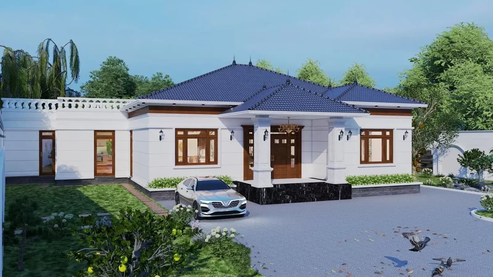 Nhà Nhật Bản có diện tích 100m2