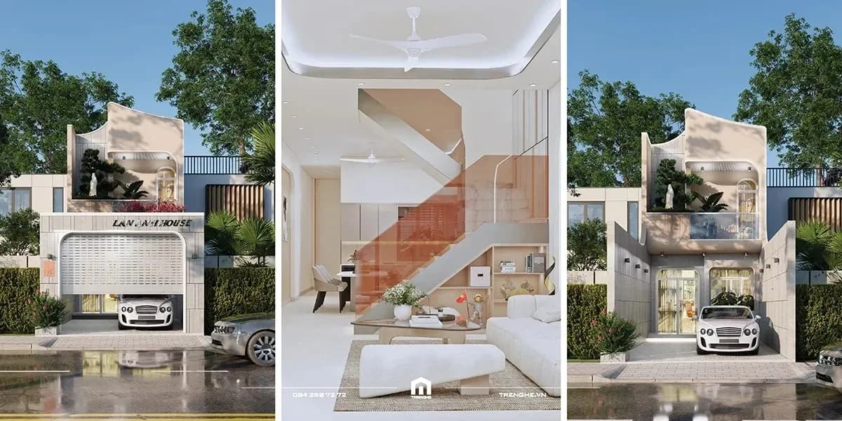 Nhà phố CN’ House - Sự giao thoa hoàn mỹ giữa nét hiện đại và công năng tối ưu