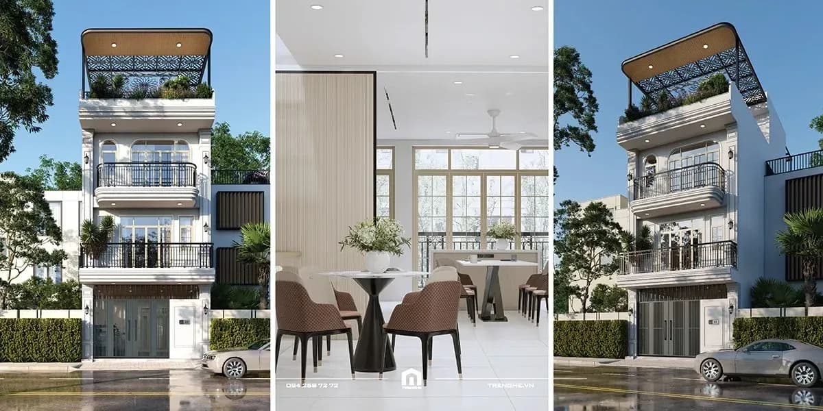 Nhà phố C’ House: Khám phá nội thất 3 tầng tối giản, tối ưu diện tích sử dụng