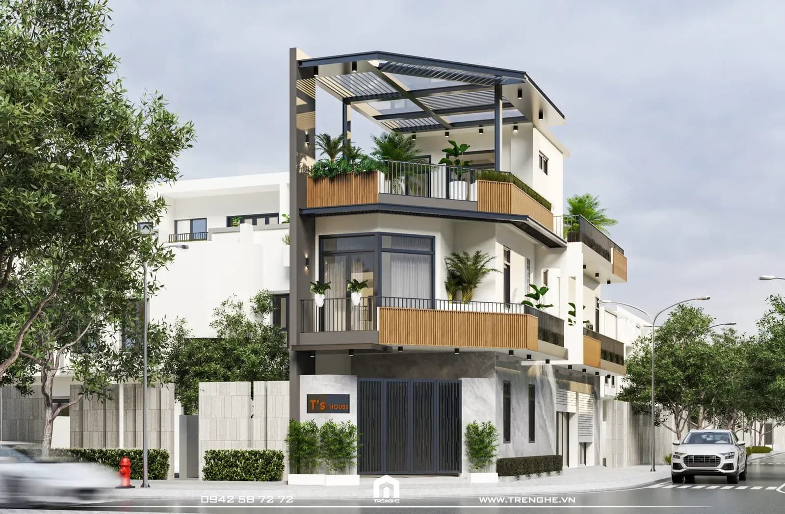 Nhà phố TA’ House sở hữu 2 mặt tiền đường độc tôn