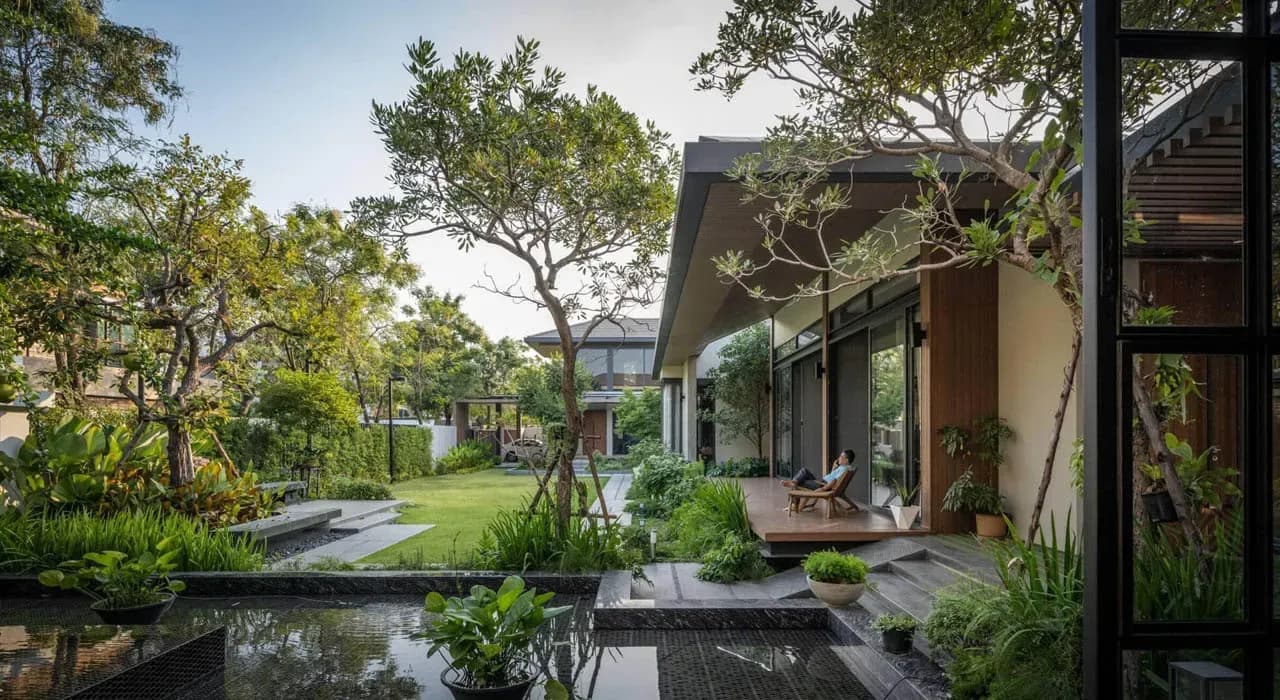 Nhà vườn Nhật Bản hiện đại