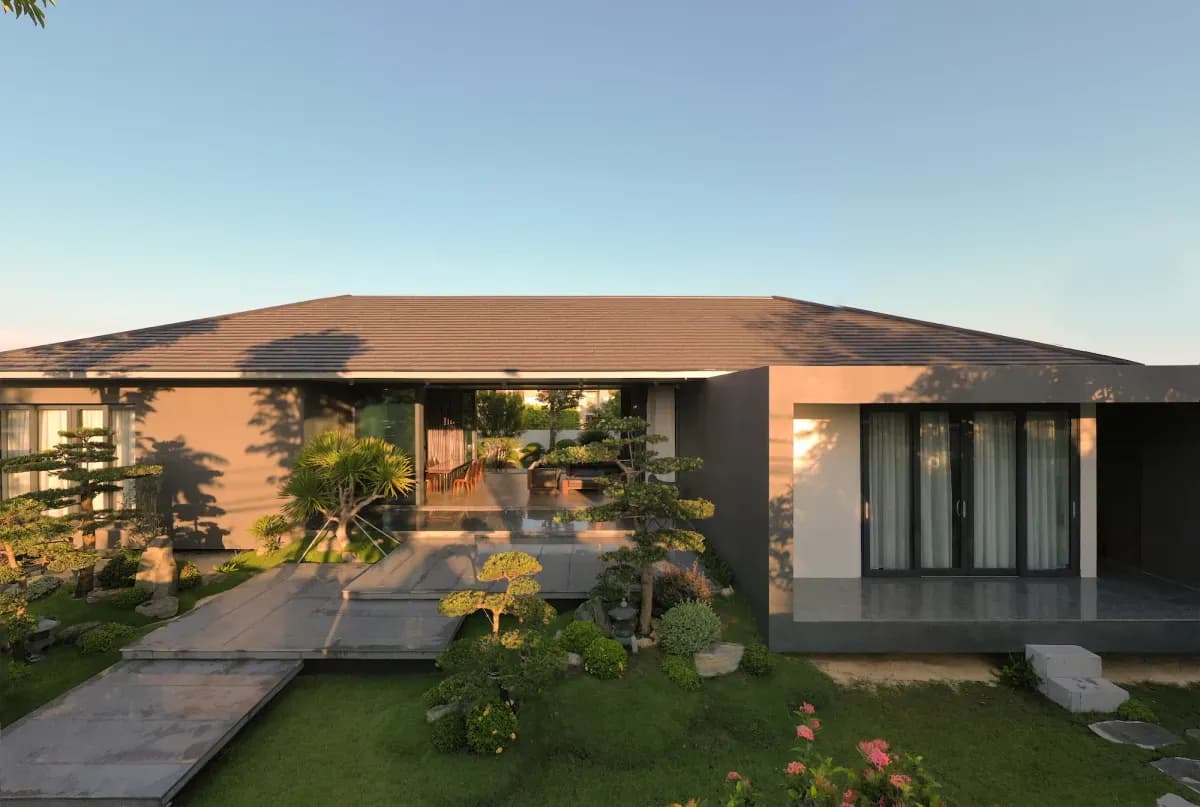 Nhà vườn phong cách Nhật 200m2