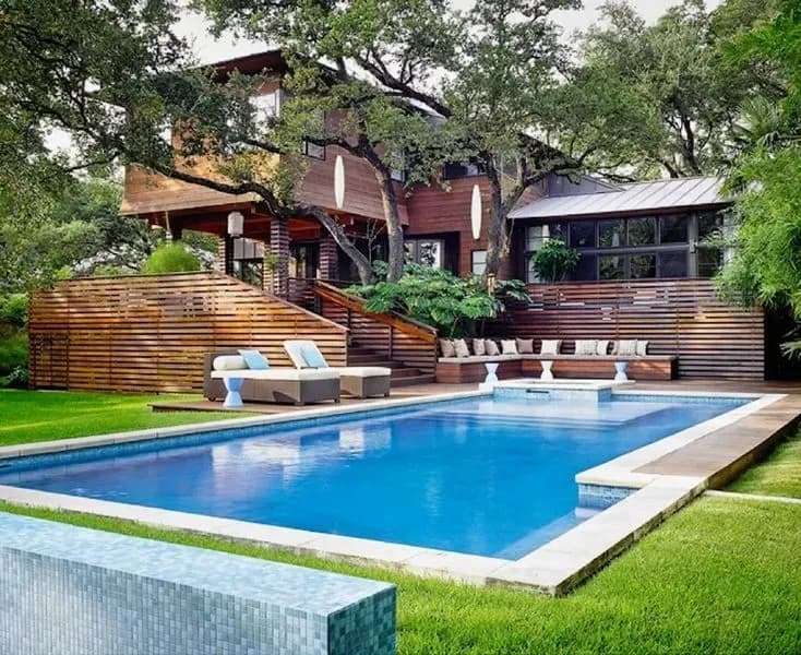Nhà vườn phong cách Nhật 300m2 có hồ bơi