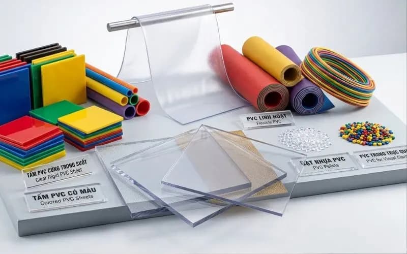 Nhựa PVC là gì? Đặc điểm, phân loại và ứng dụng phổ biến hiện nay