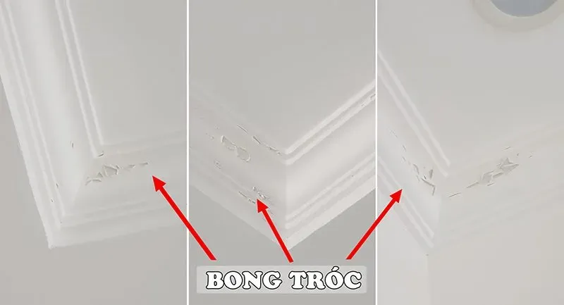 Những sai lầm khi sử dụng phào chỉ
