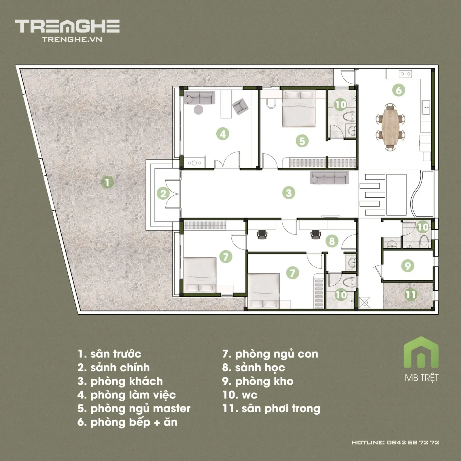 P’ House | Nhà vườn xanh mát, thanh bình và đầy cảm hứng