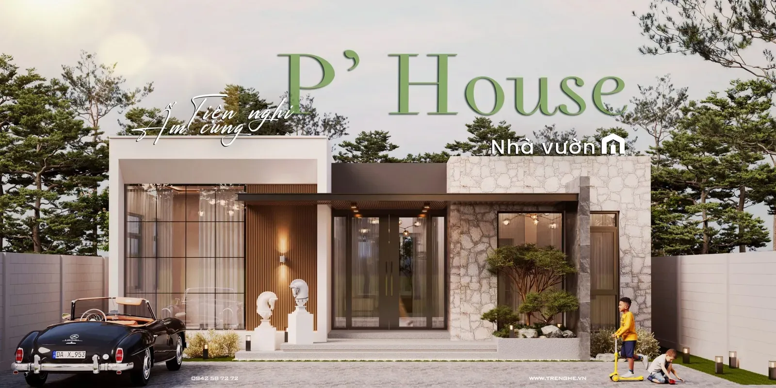 P’ House | Nhà vườn xanh mát, thanh bình và đầy cảm hứng