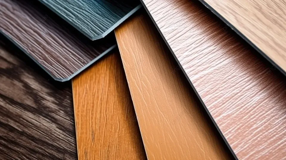 Sàn vinyl giả vân gỗ nâu