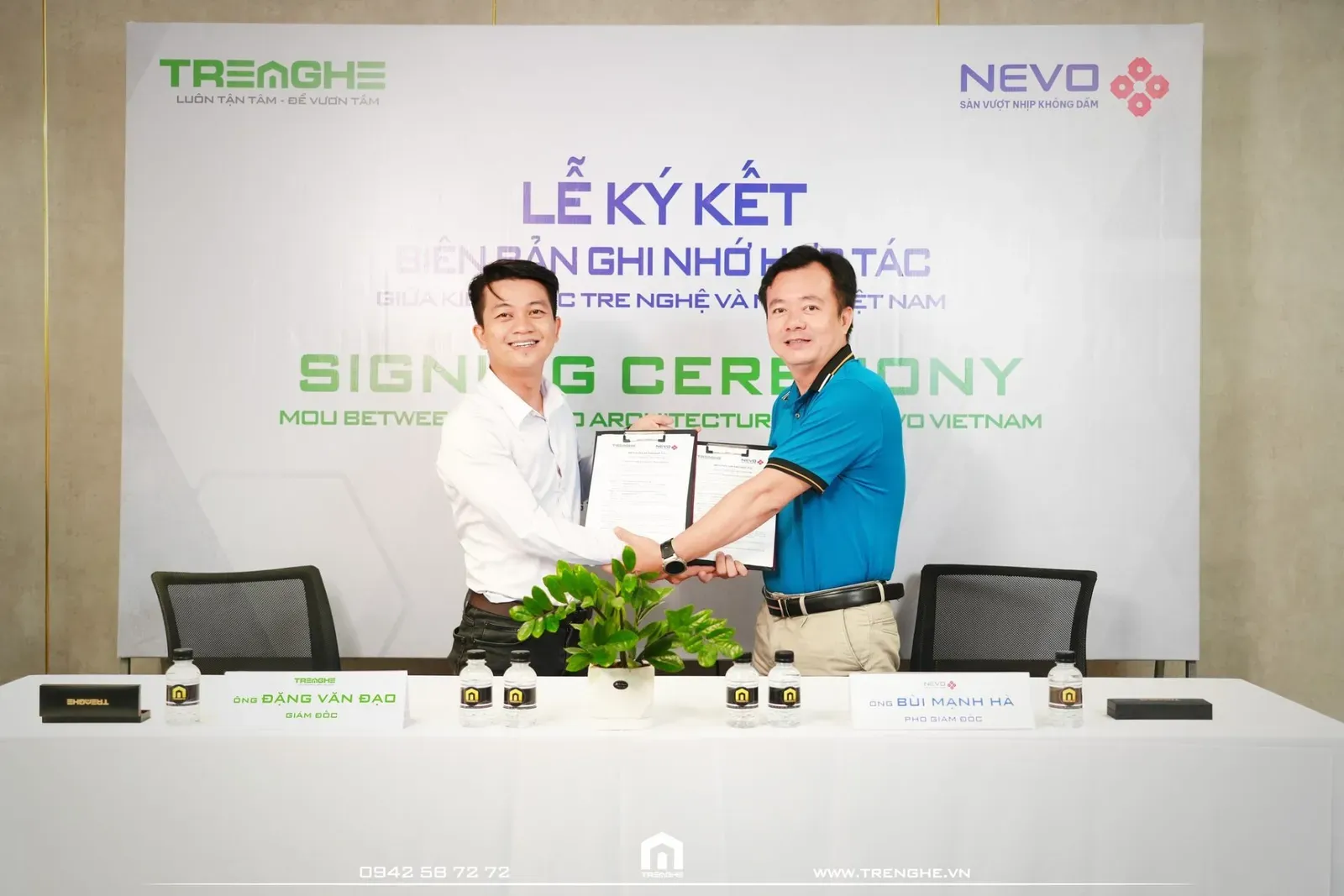 Tre Nghệ và NEVO sẽ tận dụng thế mạnh của mình để mang lại những giá trị ưu việt nhất cho những chủ đầu tư