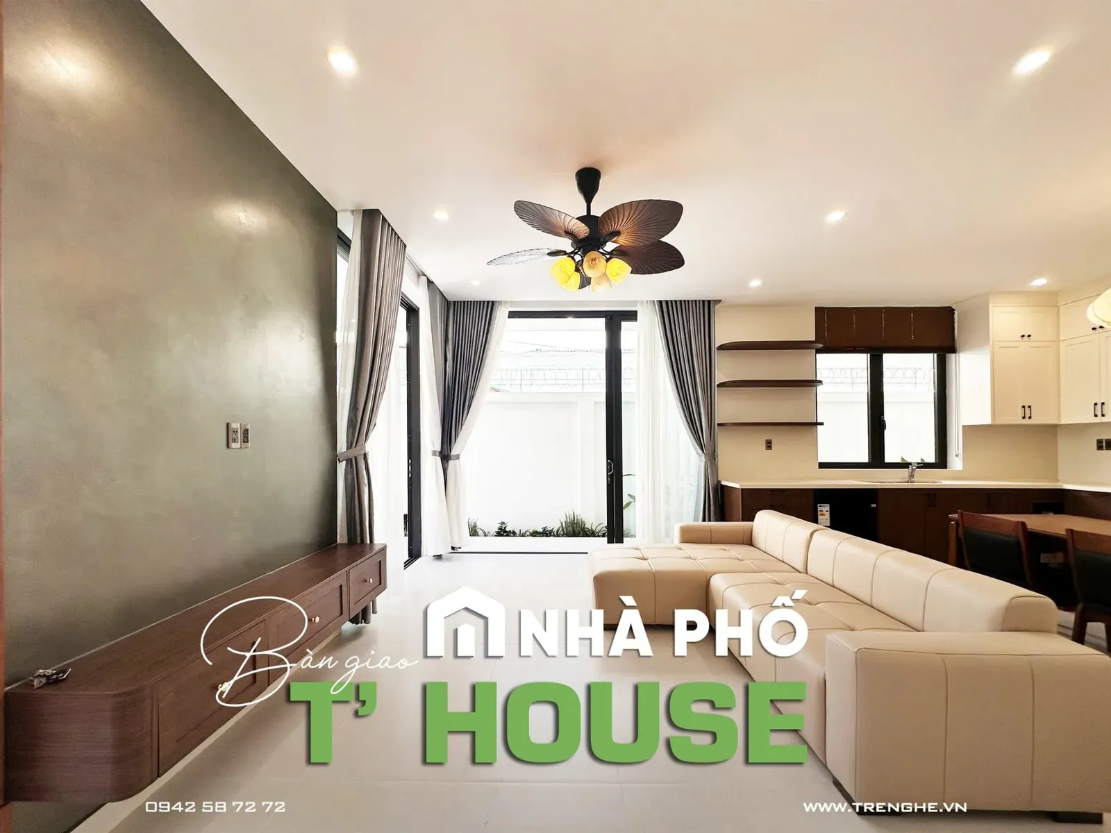 T’ House | Nhà phố 2 tầng Tân cổ điển phối hợp Bắc âu sang trọng và tiện nghi