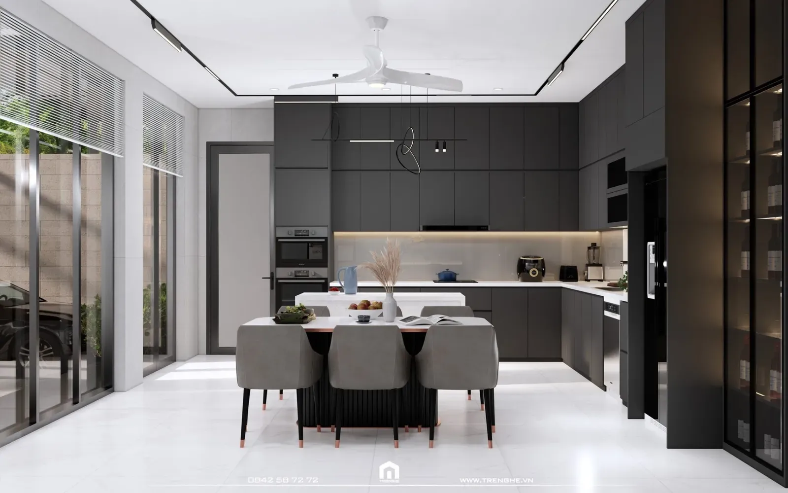 T’ House | Sự giao thoa giữa vẻ đẹp nhà vườn hiện đại và chất sống an yên