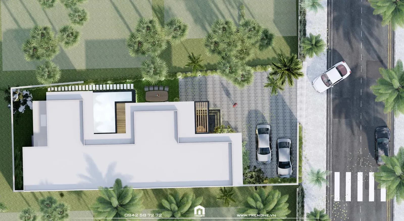 Kiến trúc sư phủ xanh dự án biệt thự vườn T’ Villa