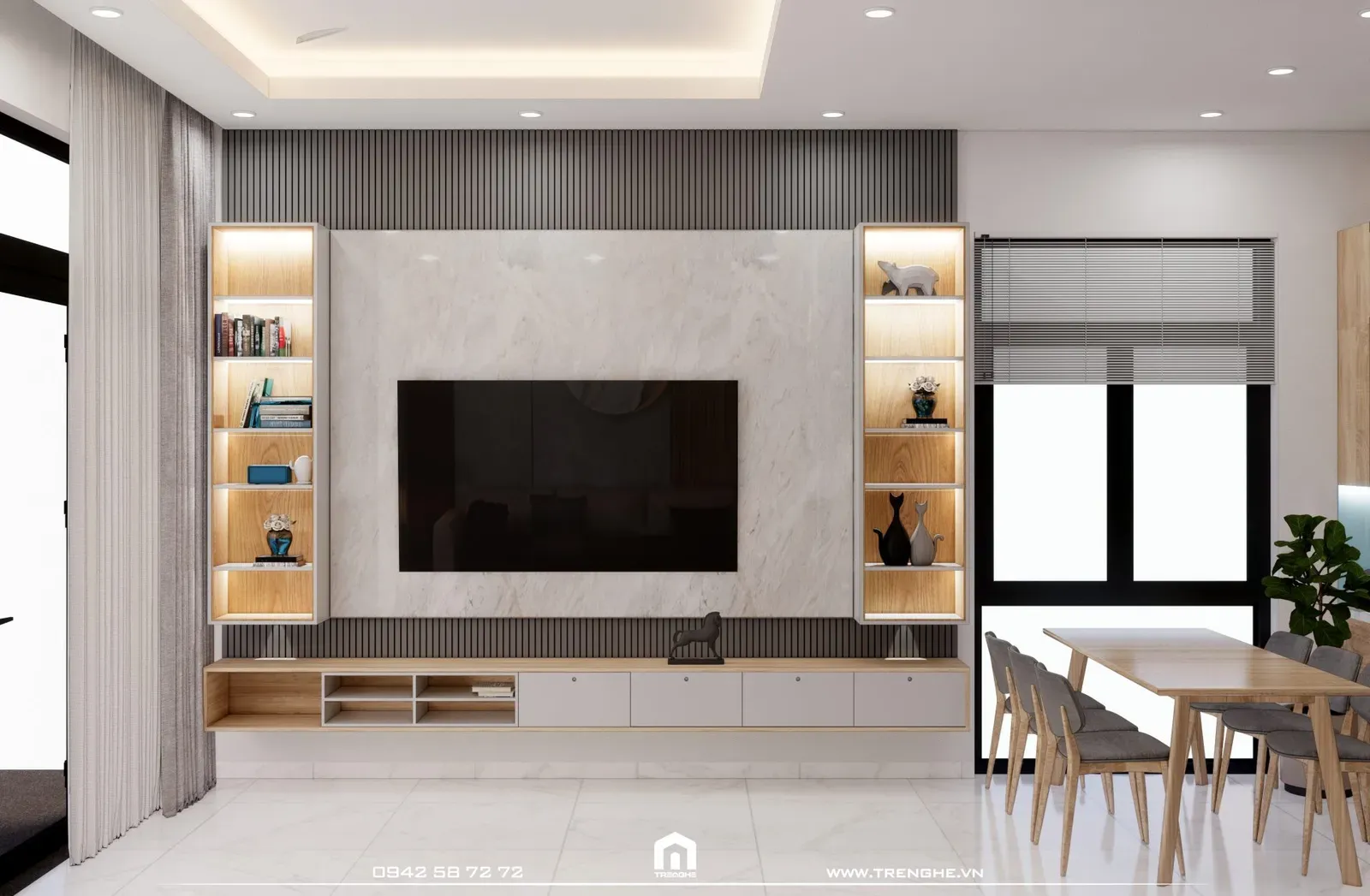 Hệ thống trang thiết bị tiện nghi tại nhà phố H’ House