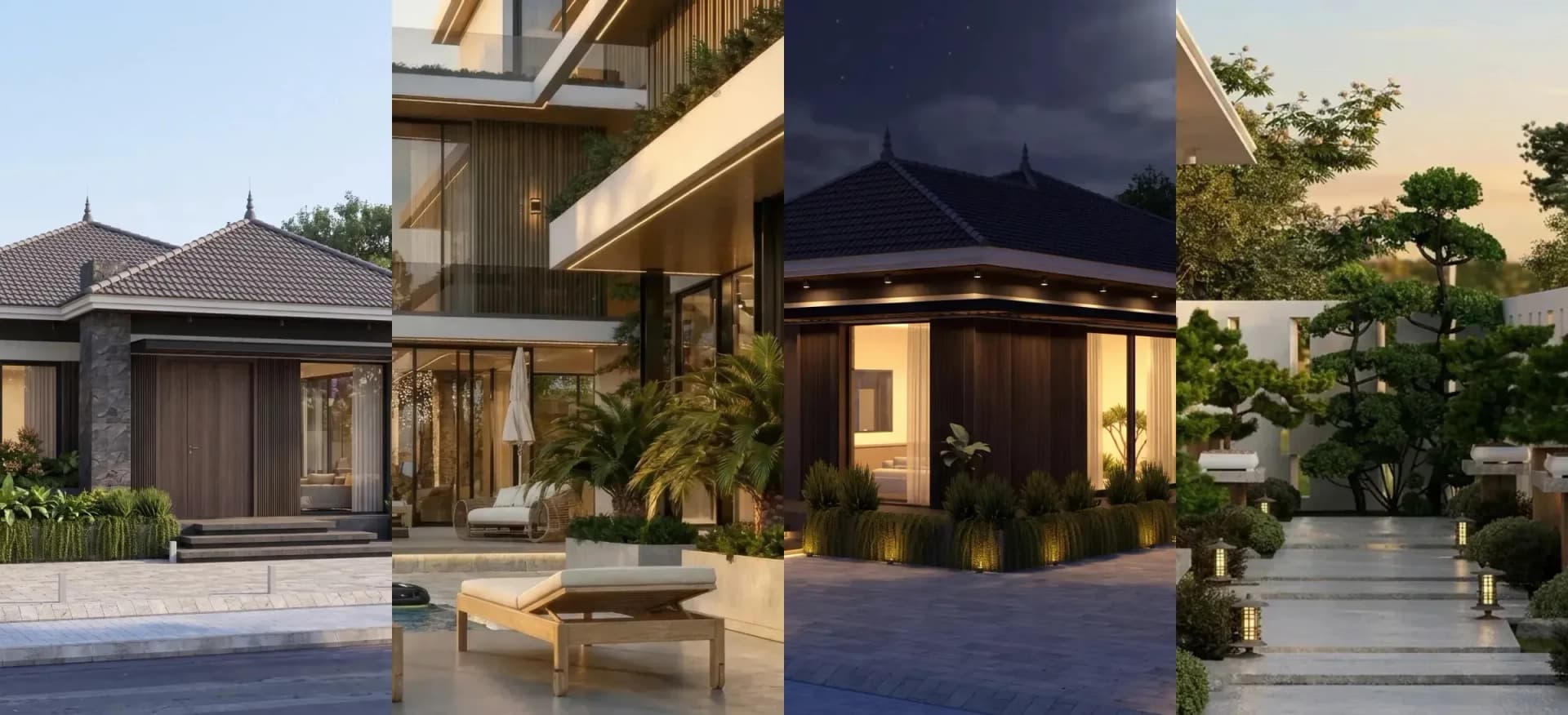 Biệt thự nhà vườn do Tre Nghệ thiết kế: D’ House, D’ Villa Long Hải và N’ Villa