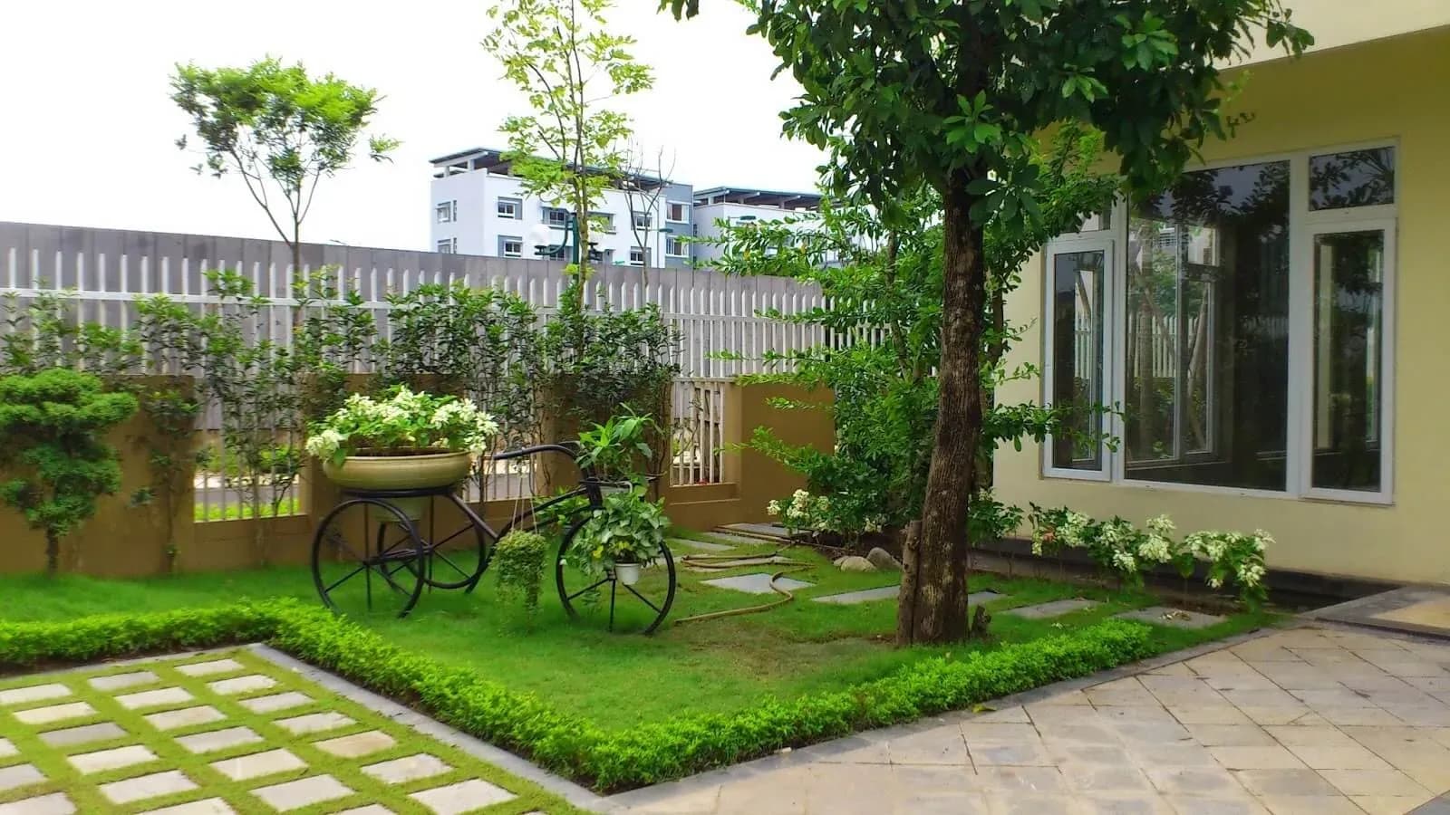 Tùy vào thiết kế chung mà chọn loại cây xanh phù hợp
