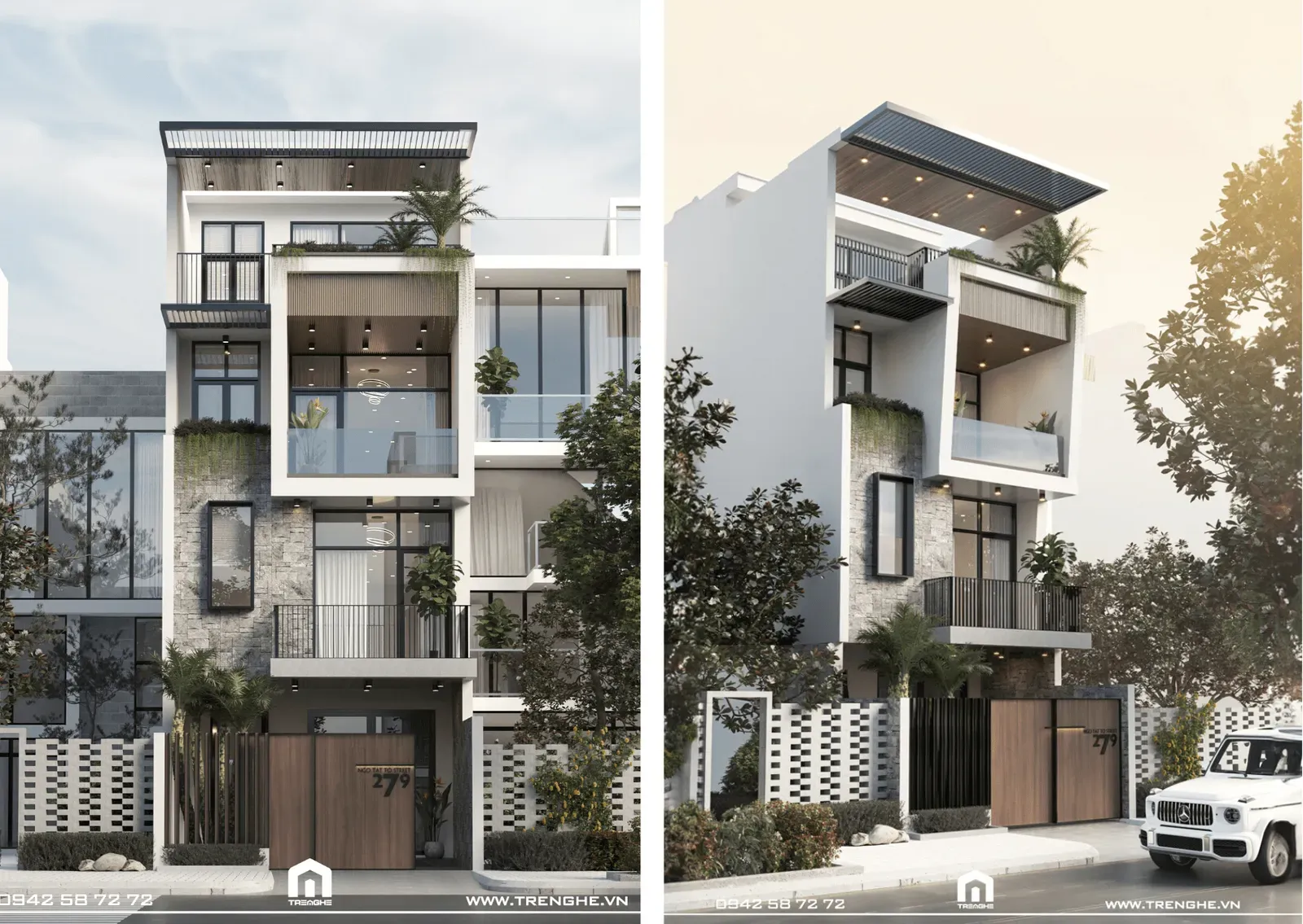 V’ House – Nhà phố 4 tầng trang nhã, tinh hoa hội tụ nét kiến trúc hiện đại, ảnh 17