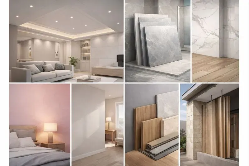 Nhóm vật liệu xây dựng hoàn thiện