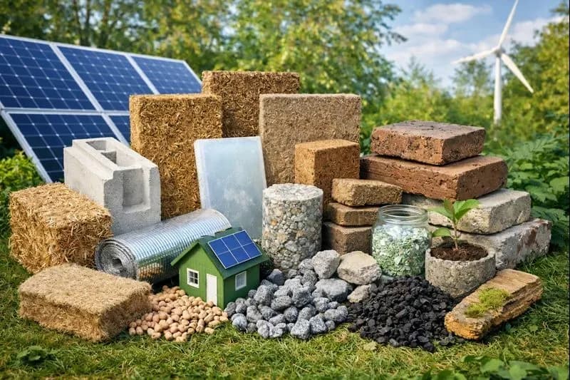 Nhóm vật liệu xây dựng mới, thân thiện môi trường