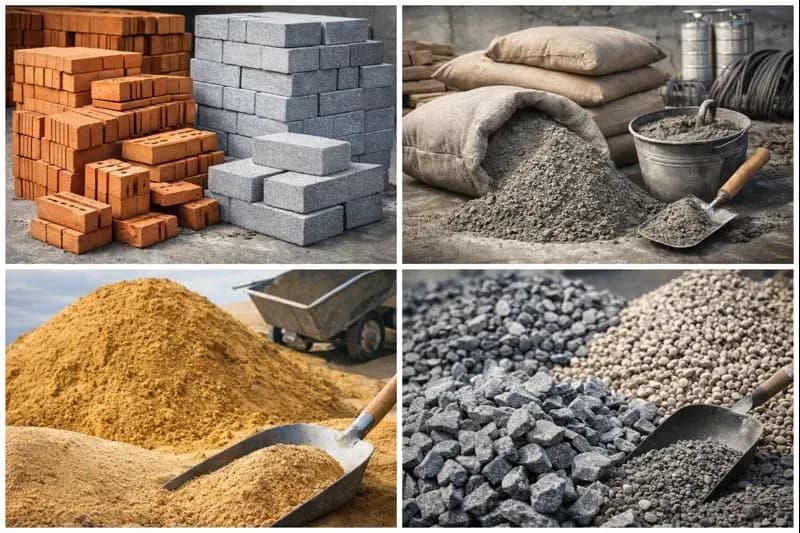 Nhóm vật liệu xây dựng cơ bản