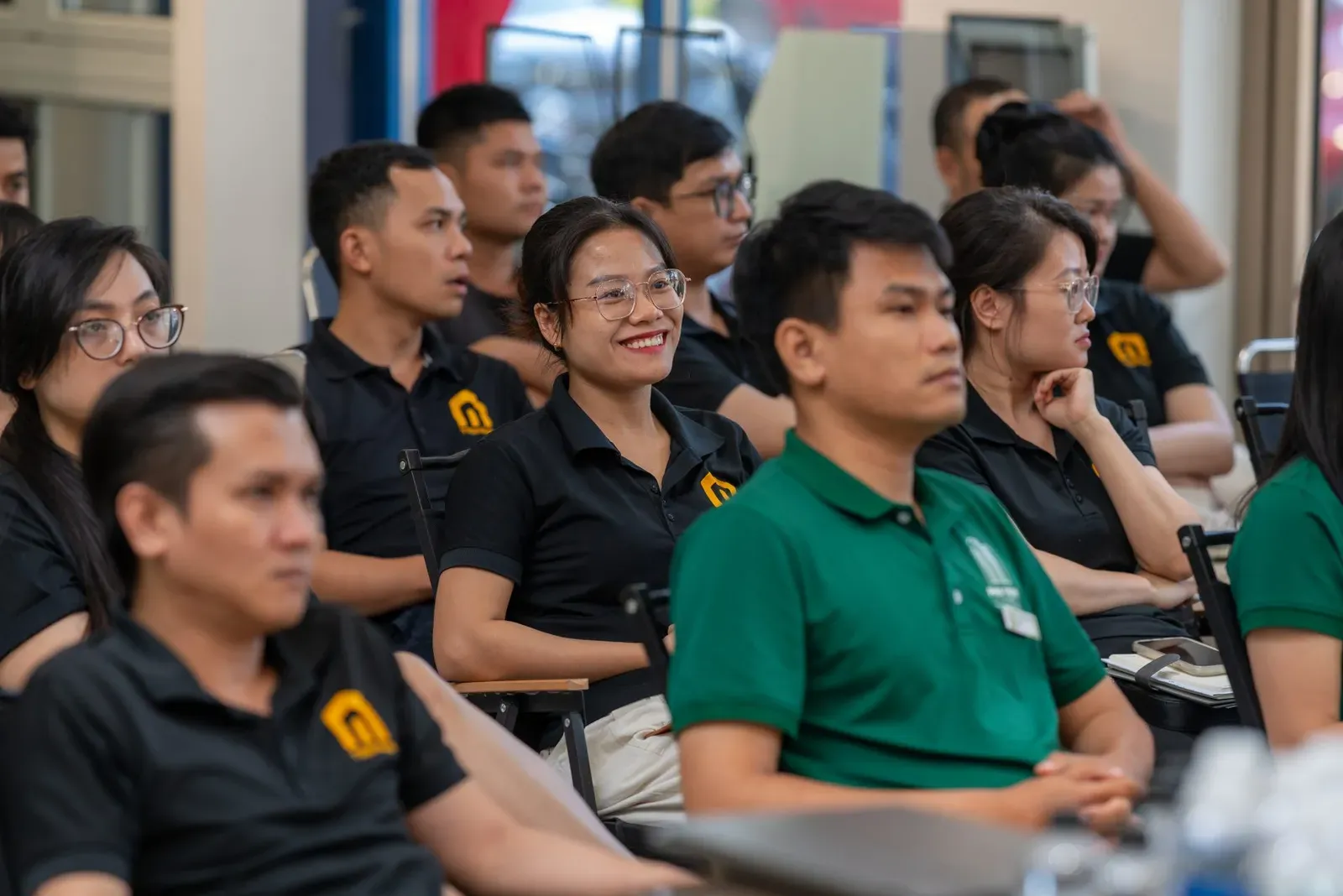 Các thành viên của Tre Nghệ trong buổi workshop với tinh thần học hỏi và cầu thị